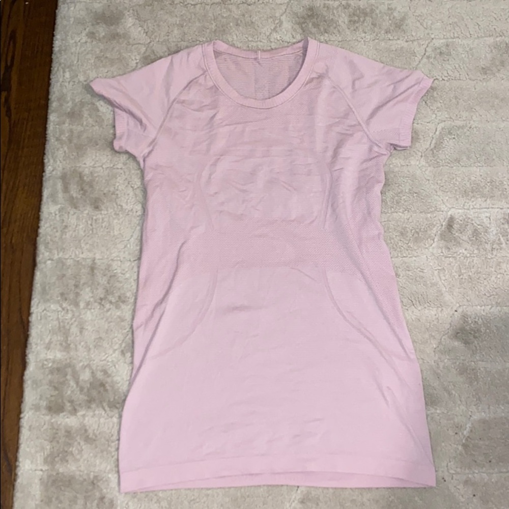 LULULEMON swiftly tech light pink